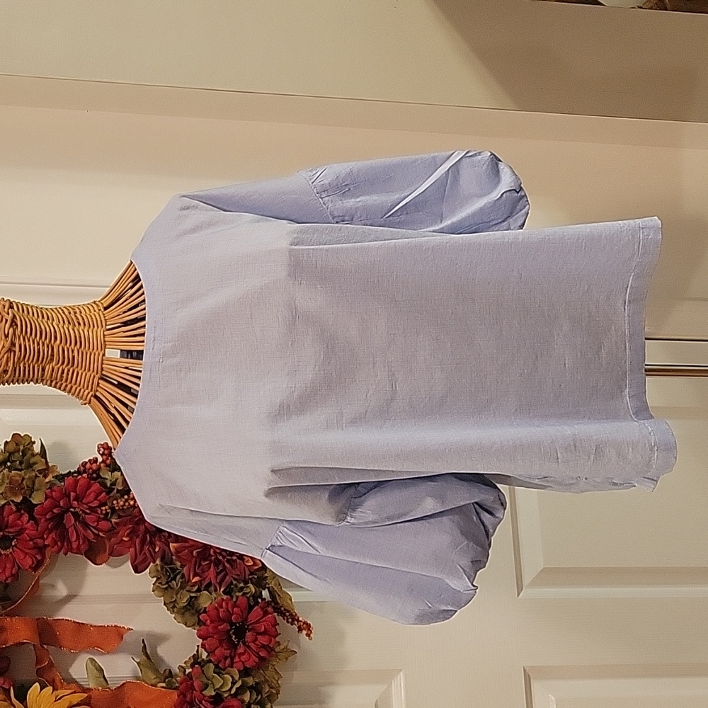 LOFT Light Blue Women's Top